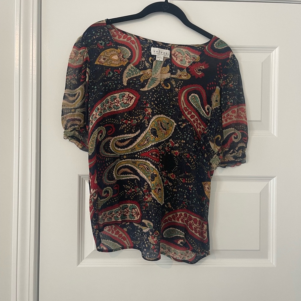 Sheer blouse